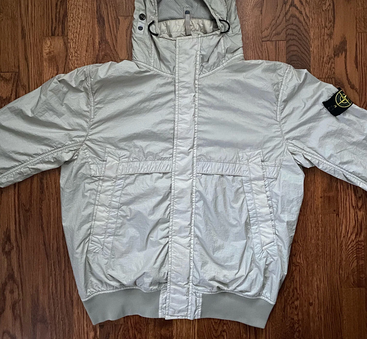 【確実正規品】STONE  MEMBRANA TC ネイビー L ストーンアイランド - Membrana 3L TC Hooded Jacket | HBX